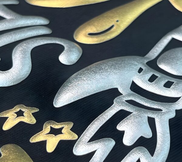 Shimmering Blue Plastisol Inks