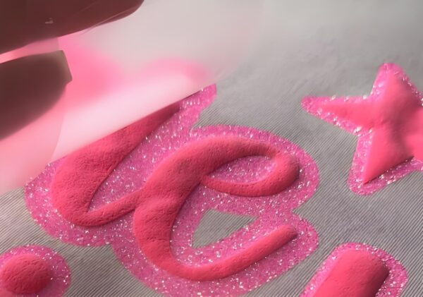 Shimmering Pink Plastisol Inks