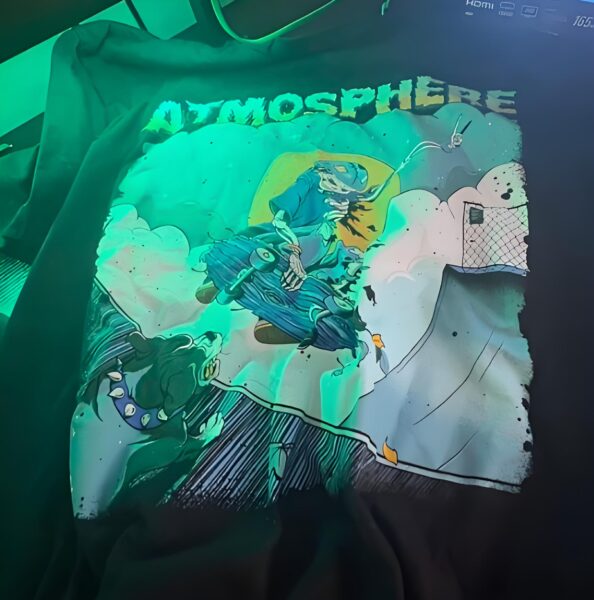 Fluorescent Screen Printing