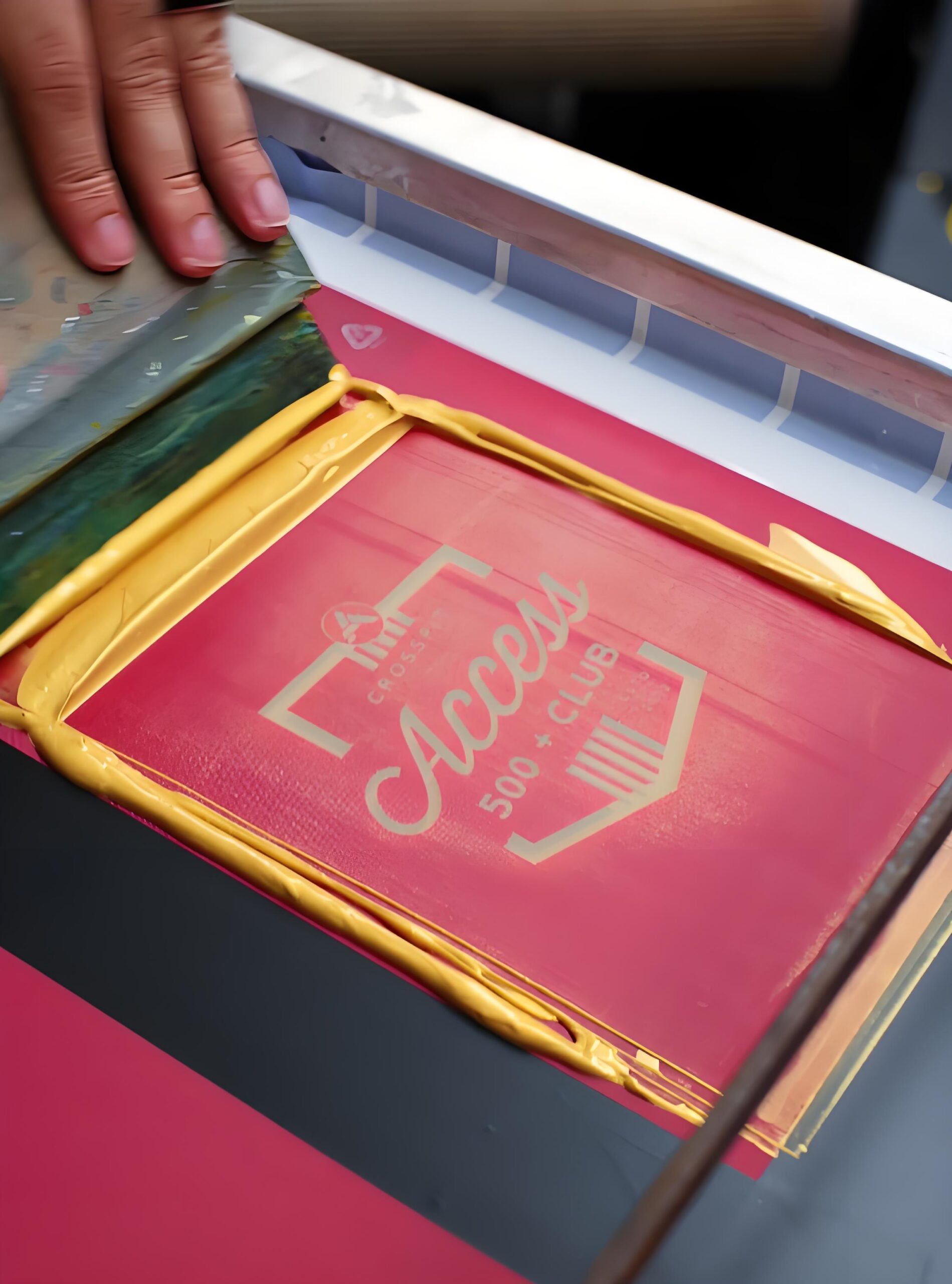 gold silkscreen ink
