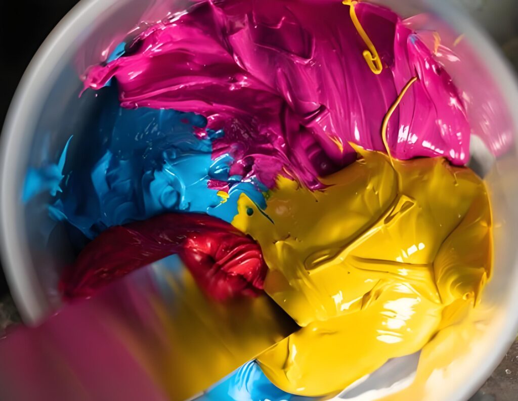 plastisol cmyk ink