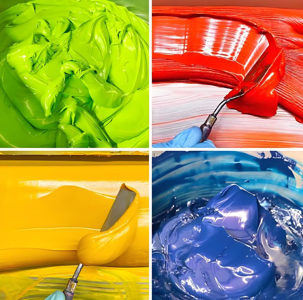 plastisol cmyk ink