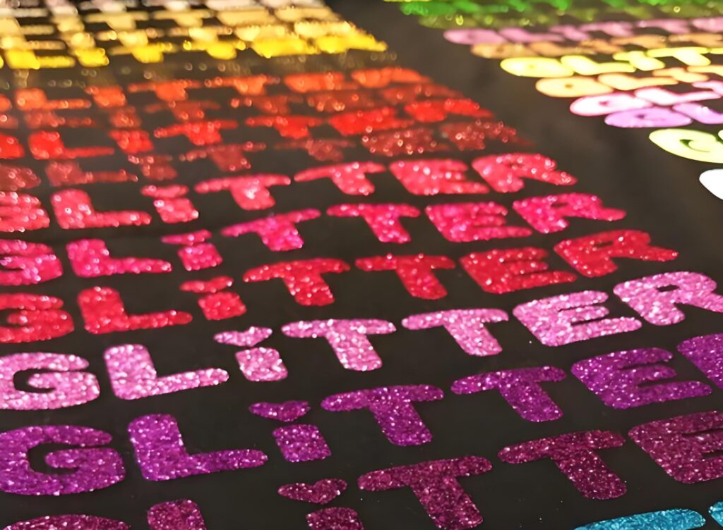 glitter plastisol