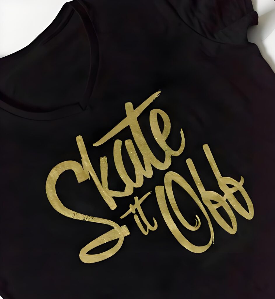 gold ink screen printing