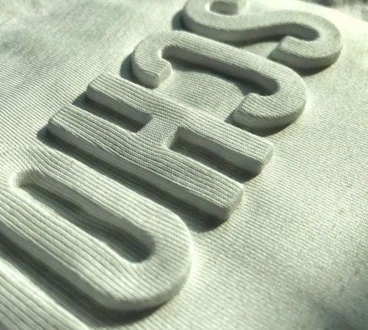 embossed silicone